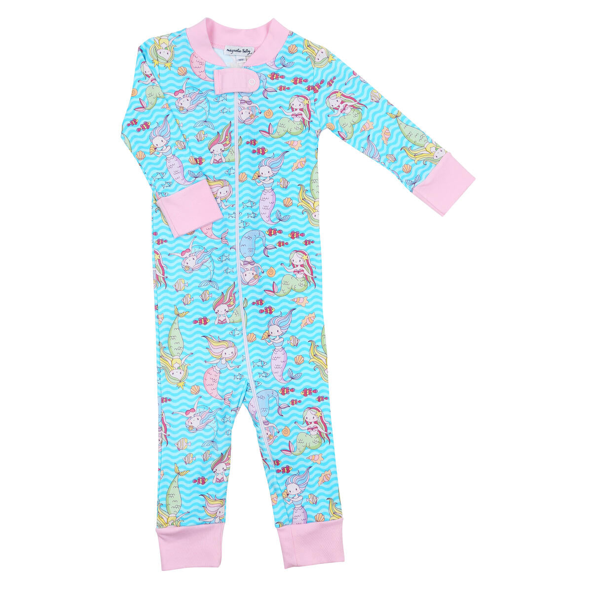 Mermazing! Print Pima Cotton Pajamas