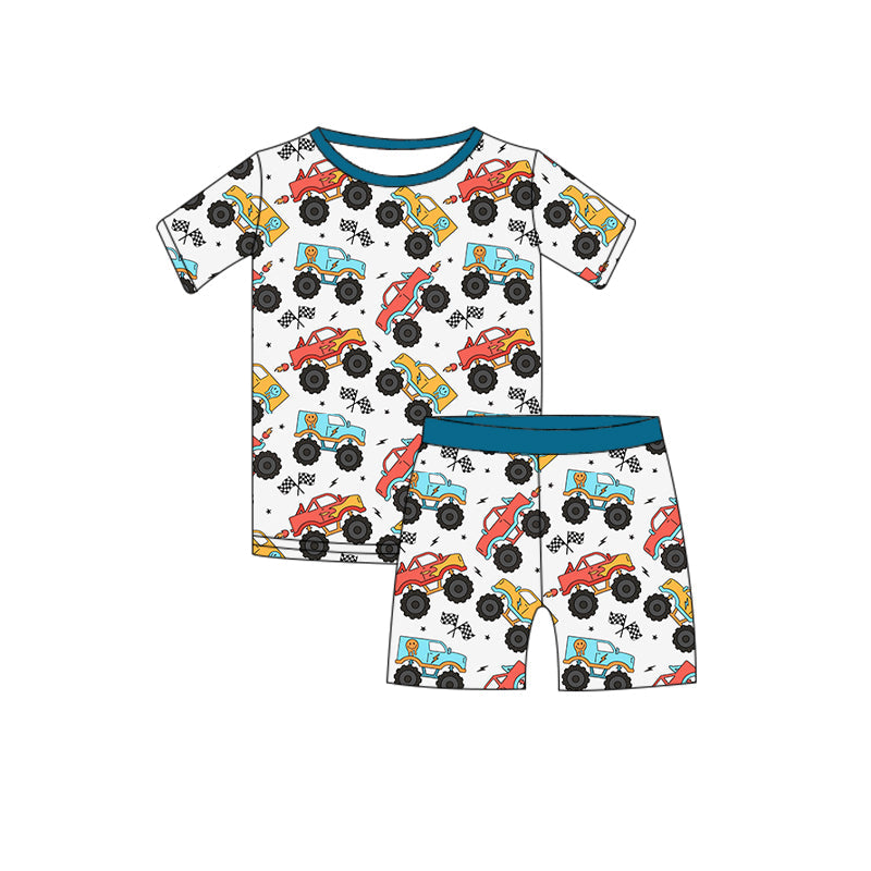 THINGS THAT GO | Short Sleeve Pajama Set [PREORDER- ships April]