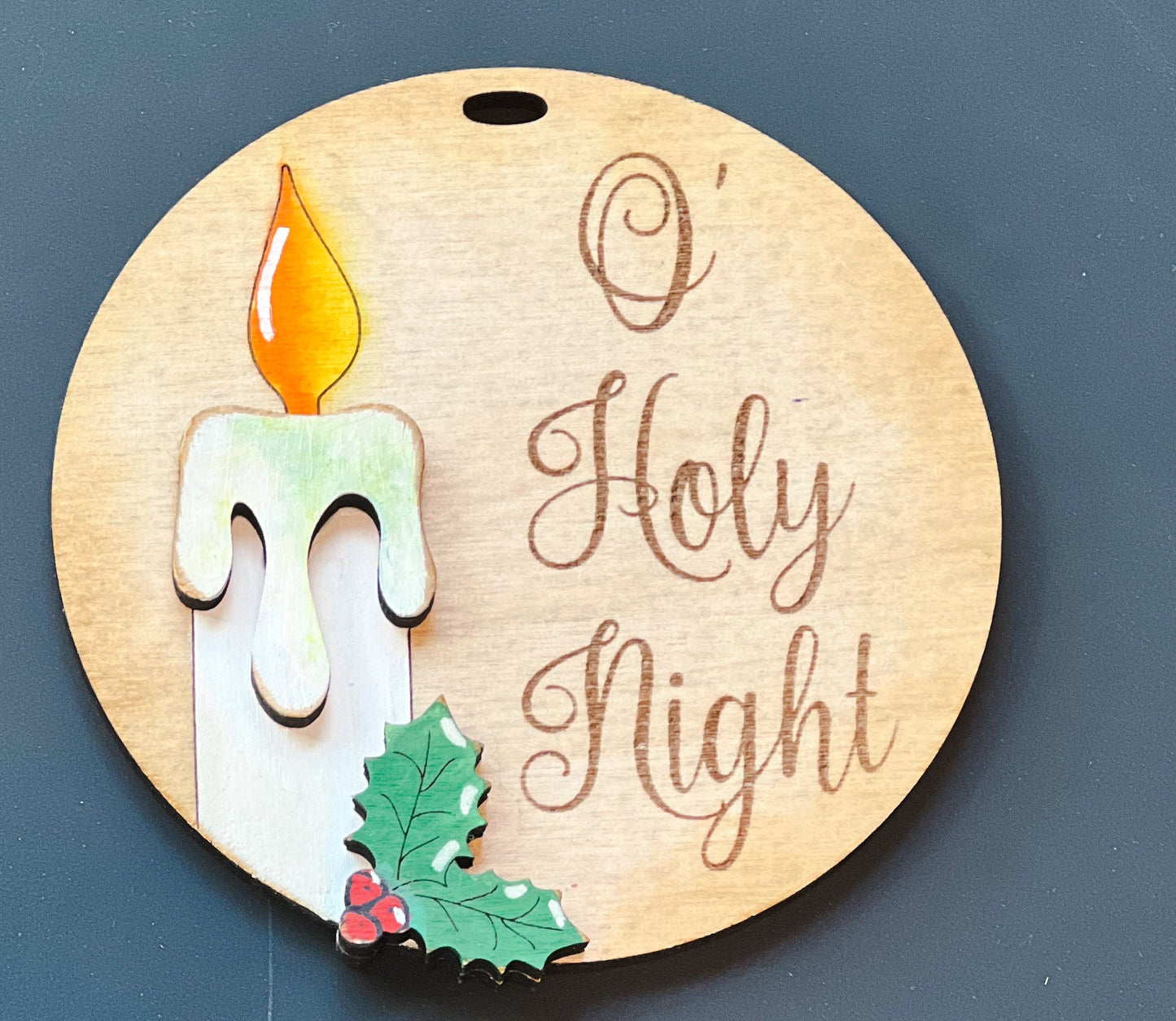 O’ Holy Night Christmas Ornament.