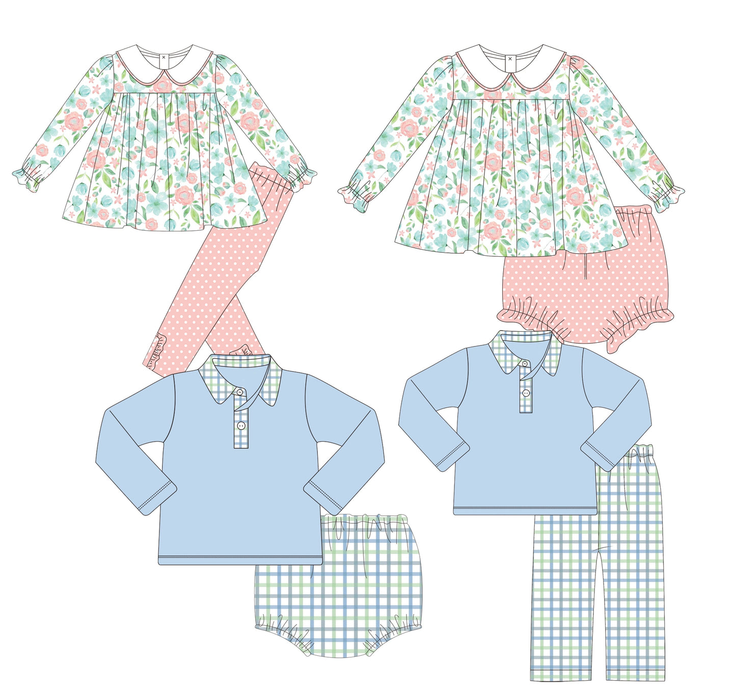 Preppy Spring Collection - Ships January 2025