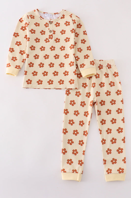 Premium Floral print girl set