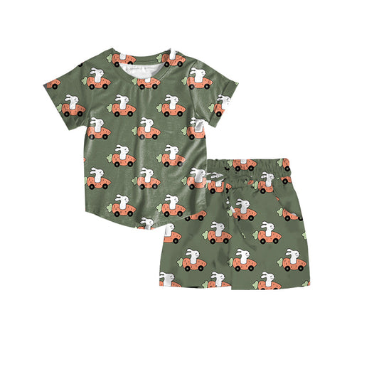 EASTER | Bunny Races | Pocket Short Set [PREORDER - Ships MARCH]