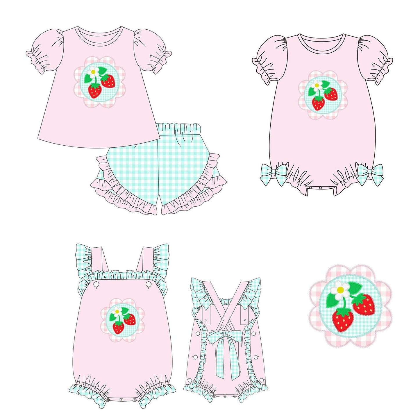 Pink Strawberry Collection - Ships January 2025