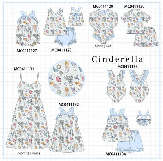 PO44 Blue cinderella print collection - Ships July