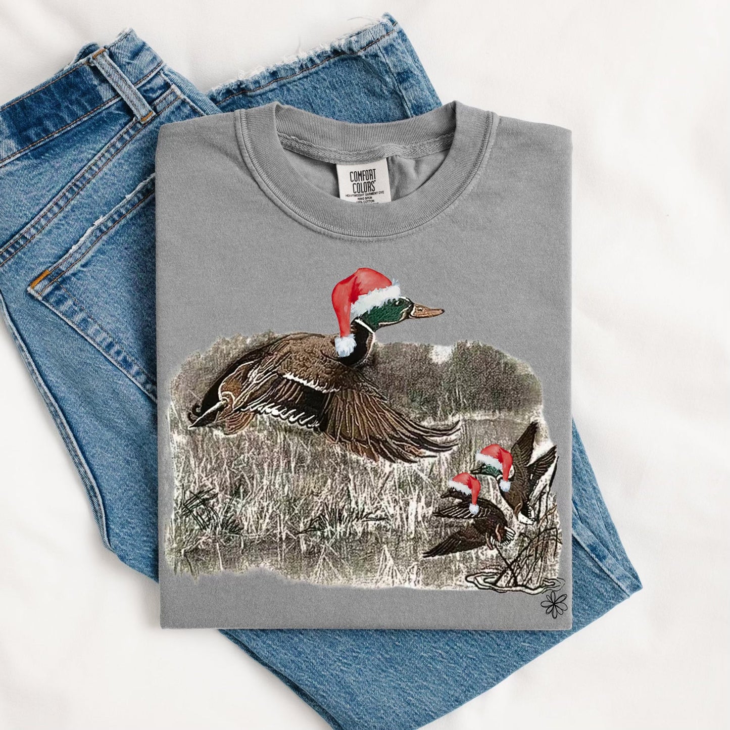 Christmas Marsh Mallard Tee.