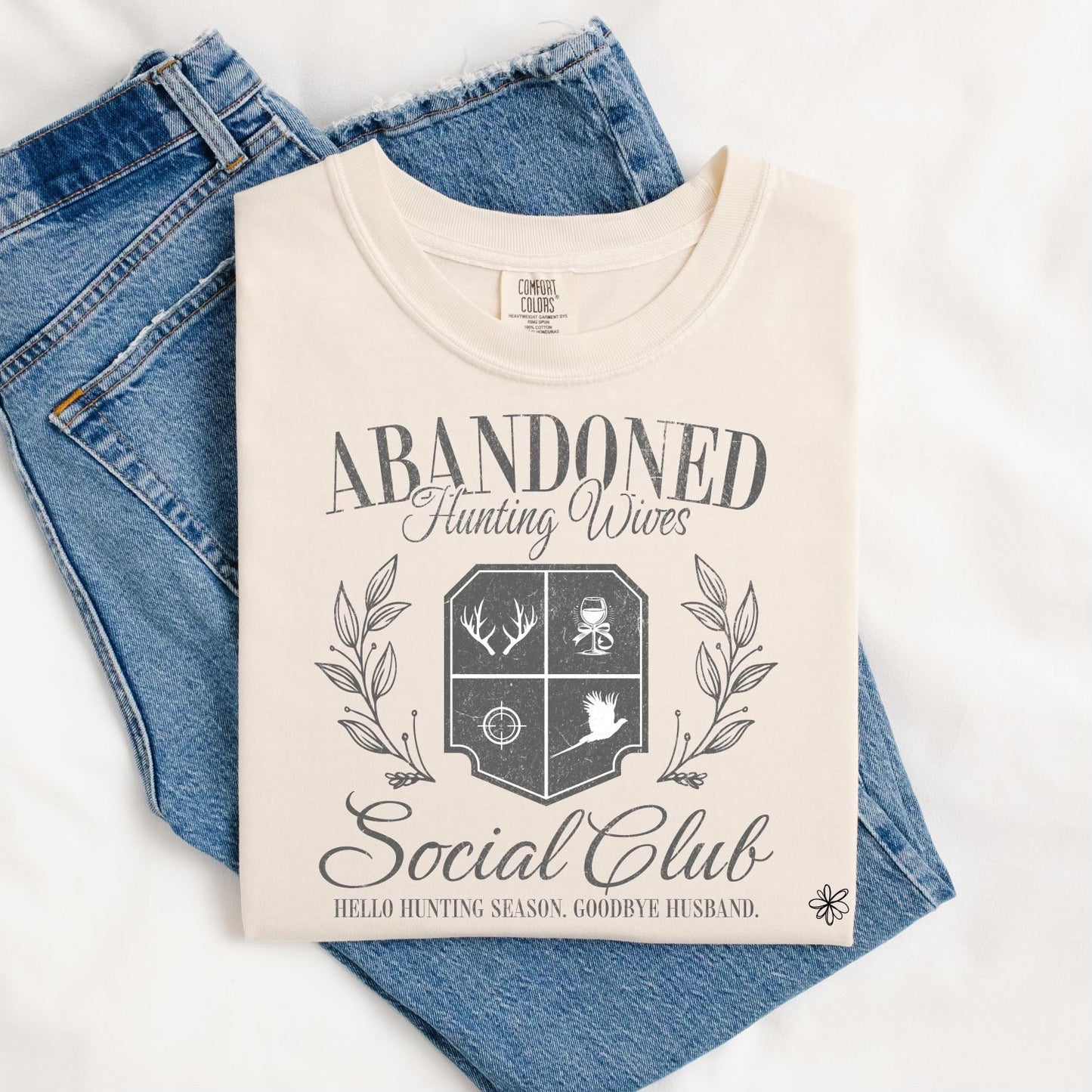 Hunting Wives Social Club Tee.