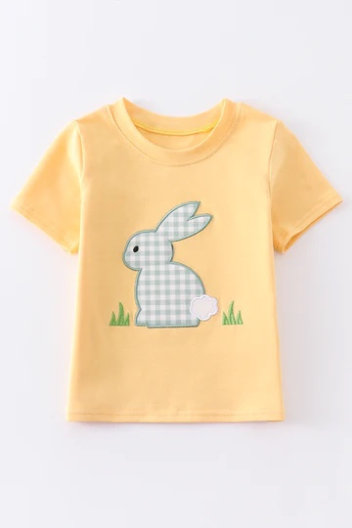 Yellow Easter Bunny Appliqué Set