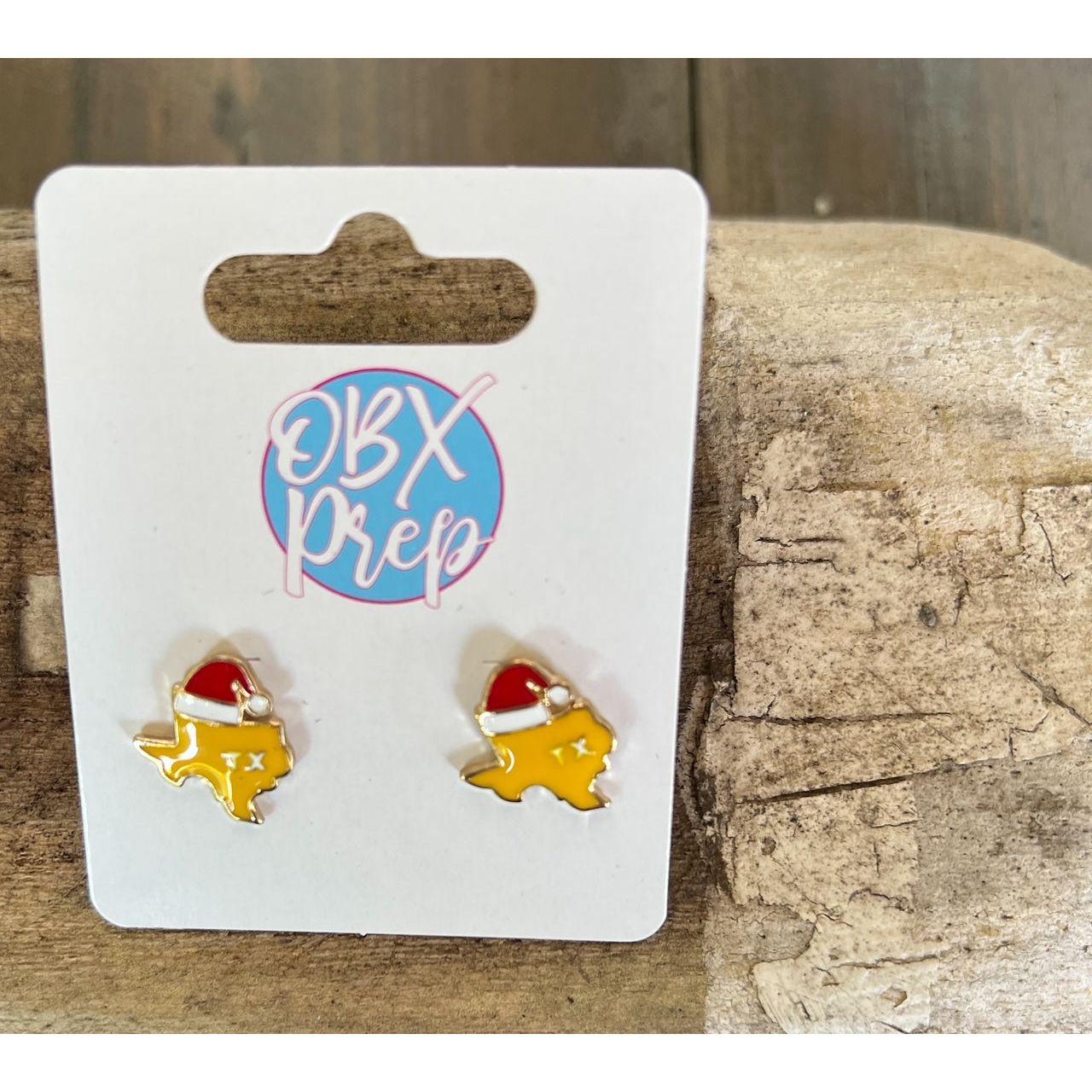 Texas Christmas Stud Earrings - OBX Prep