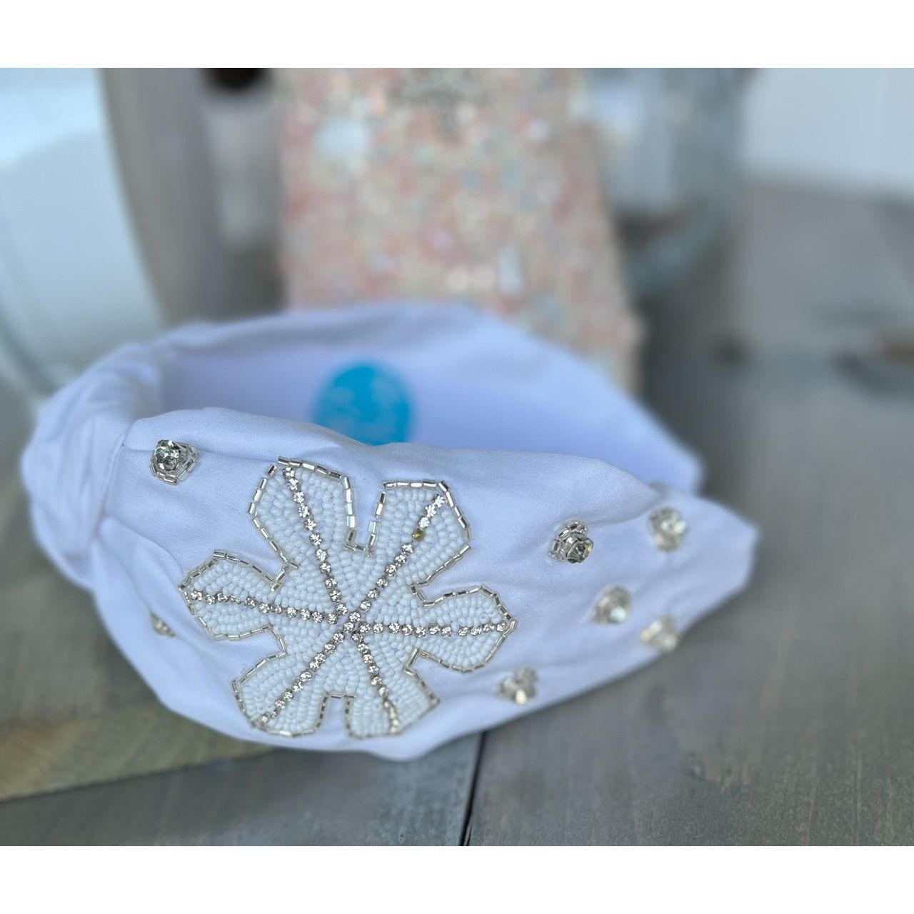 Glam Snowflake Beaded Headband - OBX Prep Exclusive - OBX Prep