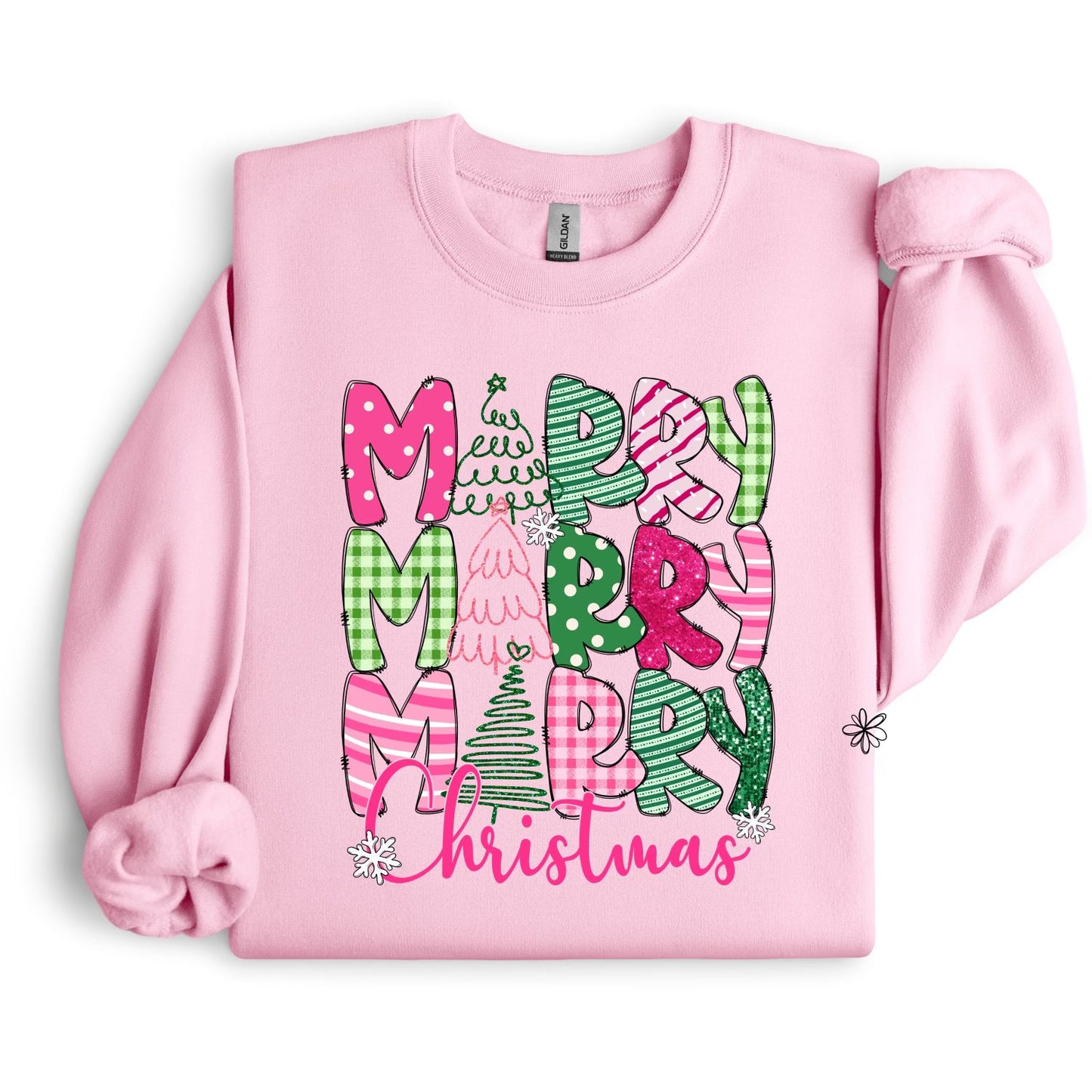 Merry Merry Merry Christmas SWEATSHIRT.