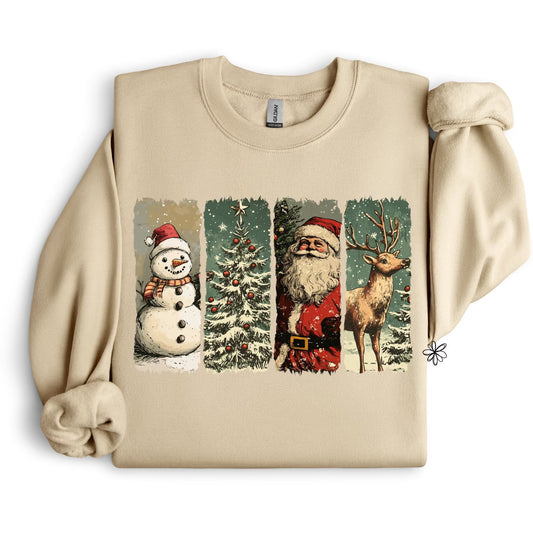 Christmas Photo Collage SWEATSHIRT.