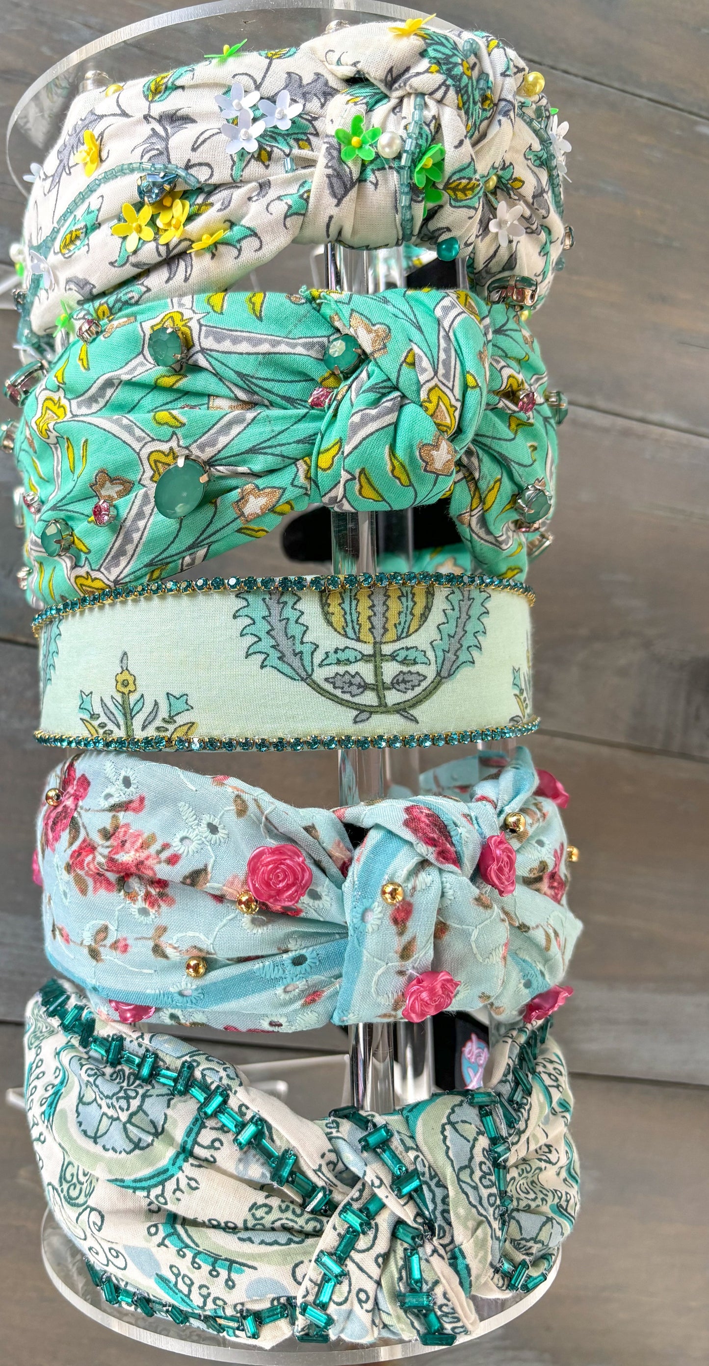 Hatteras Beaded Top Knot Headband.