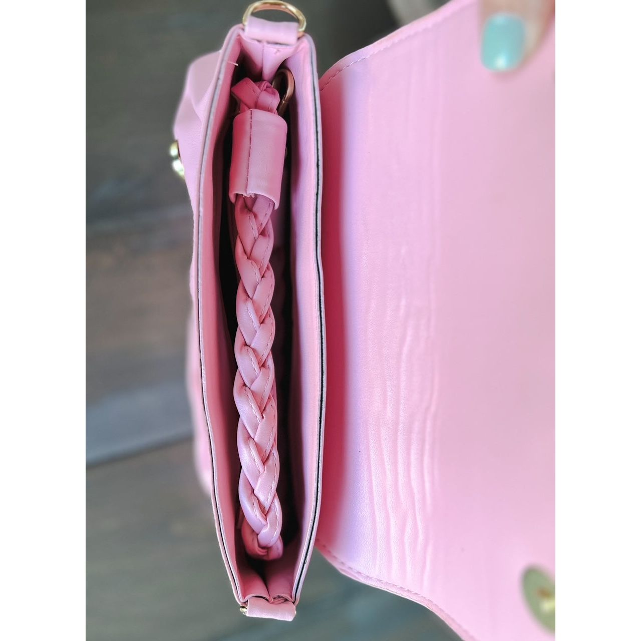 Spring Buckle Bag with Braided Strap - OBX Prep