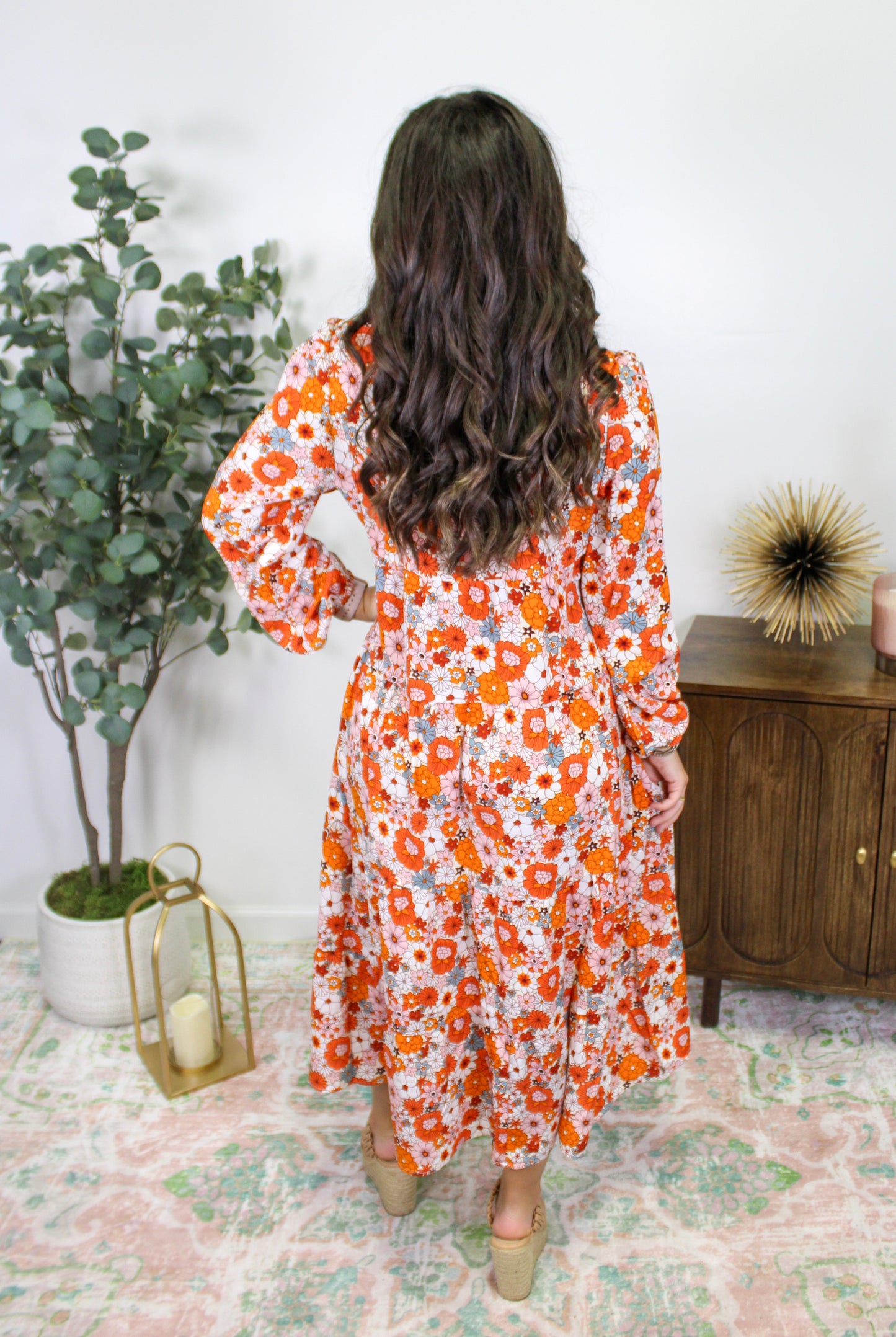 Boho Floral Maxi RTS