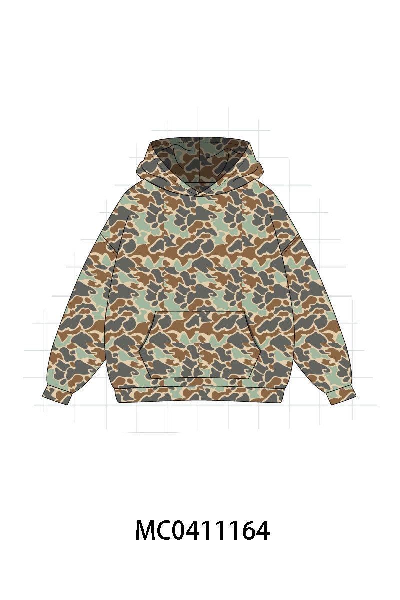 PO44 Camoflage print hoodie collection - Ships July