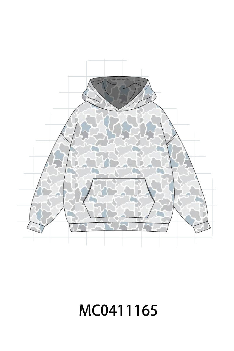 PO44 Camoflage print hoodie collection - Ships July