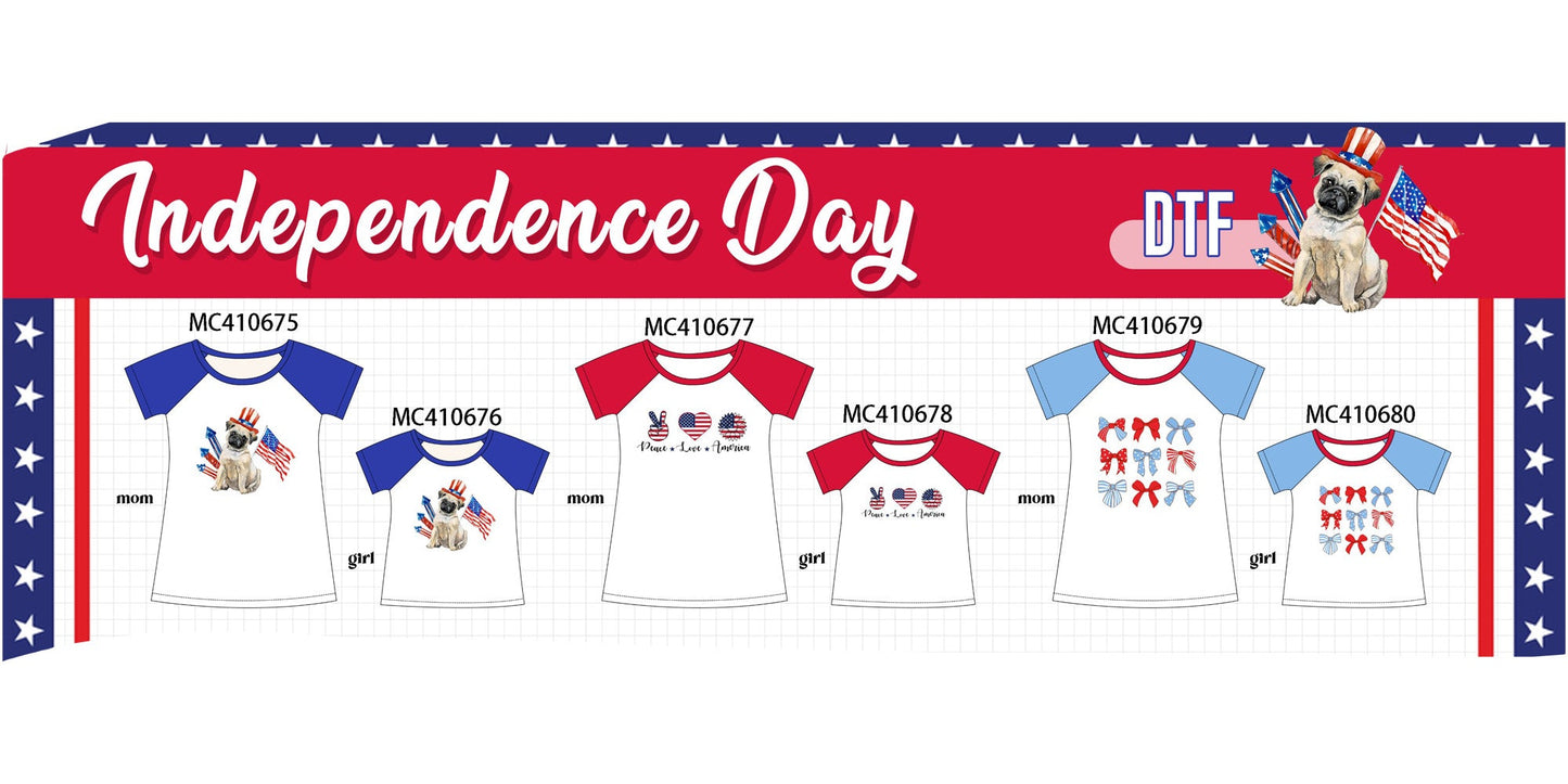 PO42 Patriotic independence mom&me collection 1 - Ships June