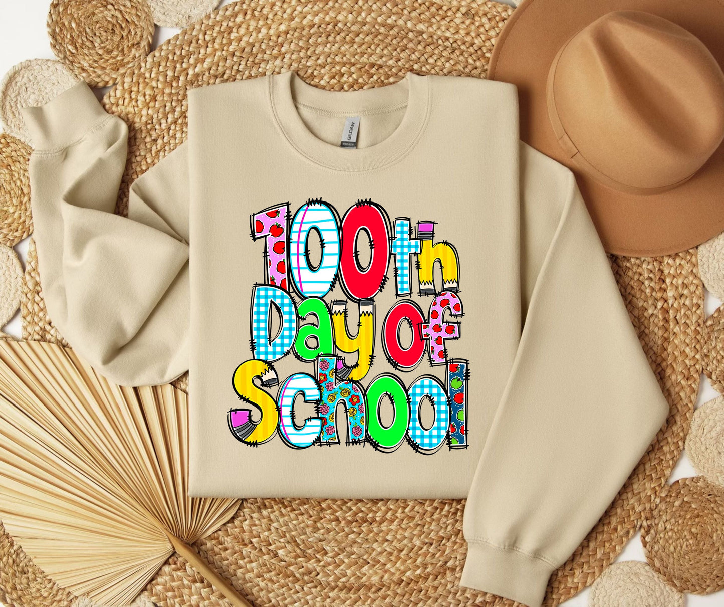 100th Day Of School SWEATSHIRT.