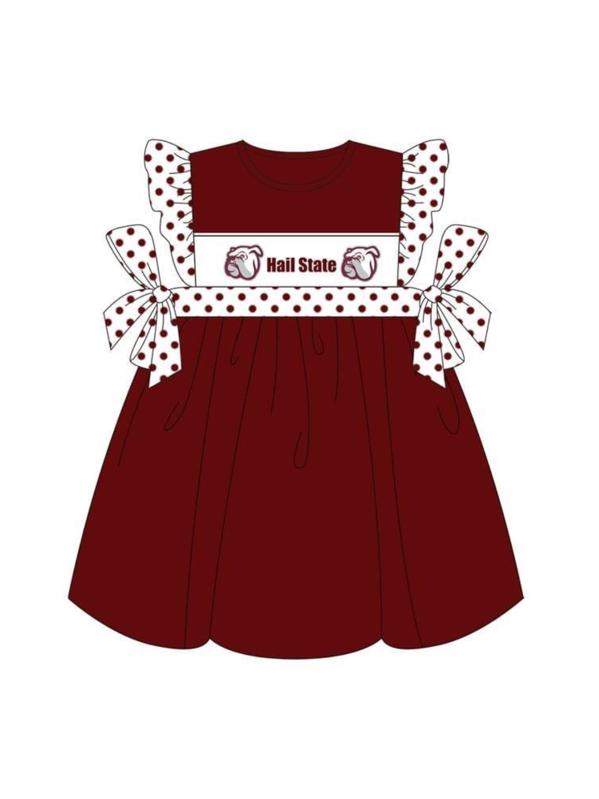 Hail State Embroidered Toddler Collection