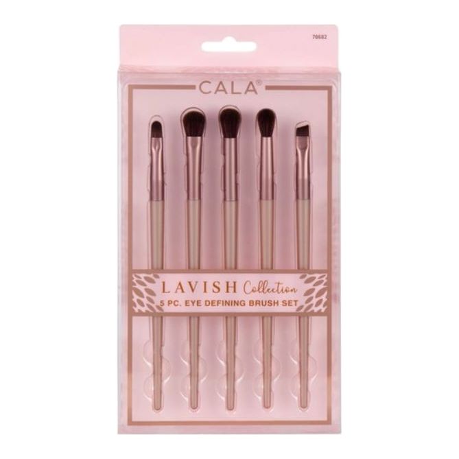 Lavish 5 piece Eye Defining Makeup Brush Set - OBX Prep